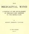 [Gutenberg 43881] • The Mediaeval Mind (Volume 2 of 2) / A History of the Development of Thought and Emotion in the Middle Ages